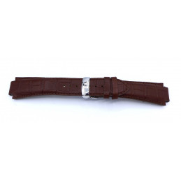 Tissot, bracelet cuir 23 mm avec boucle déployante