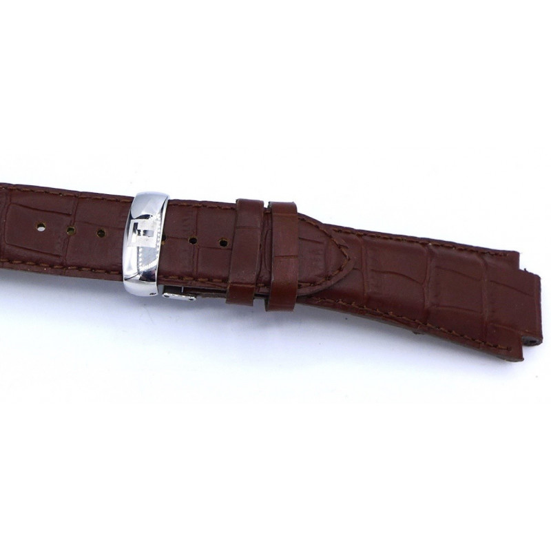 Tissot, bracelet cuir 23 mm avec boucle déployante