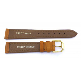 TISSOT Leather  strap 17 mm