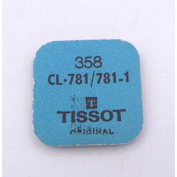 Tissot, régulateur de raquette - pièce 358 cal 781/1