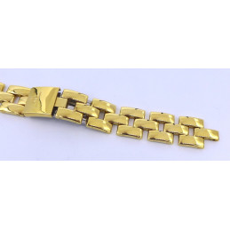 Golden plated strap Baume et Mercier Linea