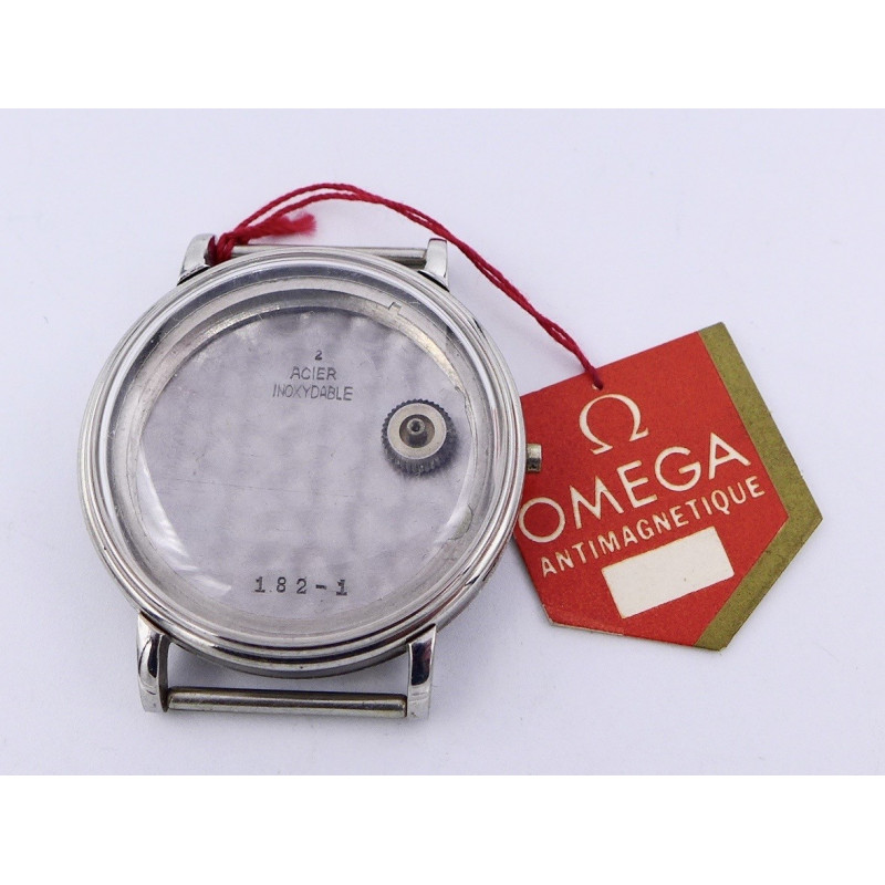 Omega, boitier acier reférence 182-1
