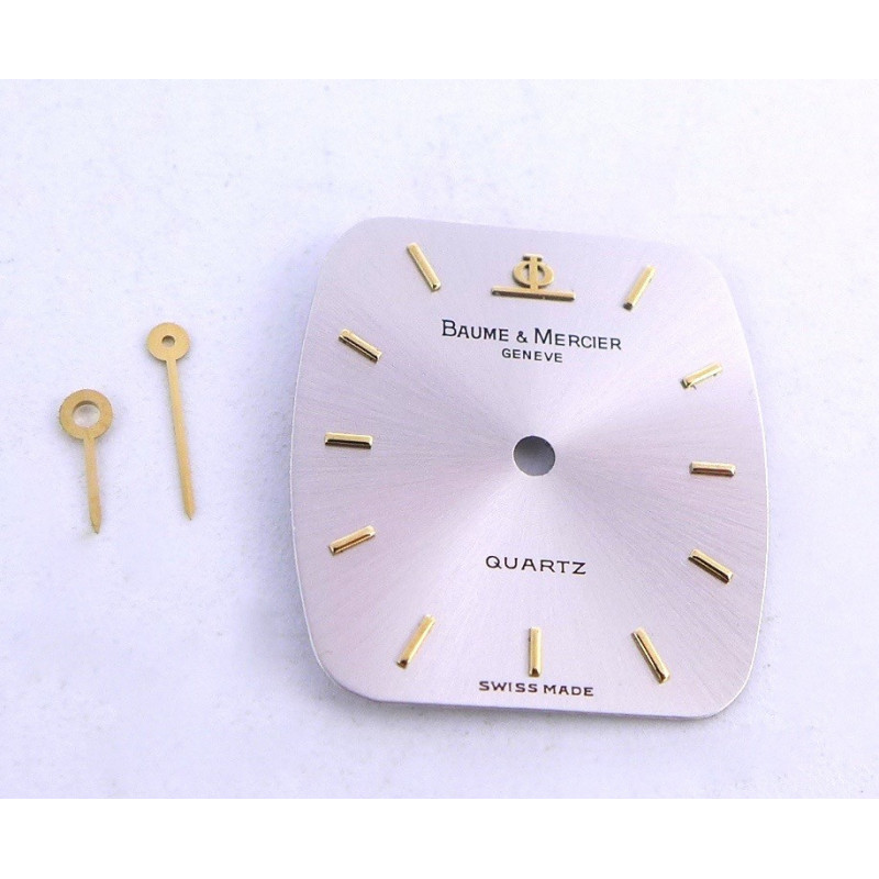 Baume et Mercier quartz dial with hands
