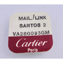 Cartier - Maillon attache Santos/2 acier carre PM - VA280093