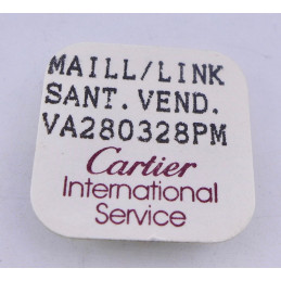 Cartier - Maillon attache acier/or 6h. Sant.vendome . PM - VA280328