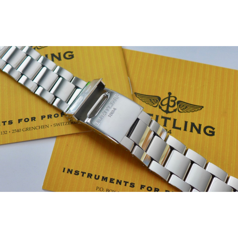 Bracelet Breitling Super Avenger acier 168A