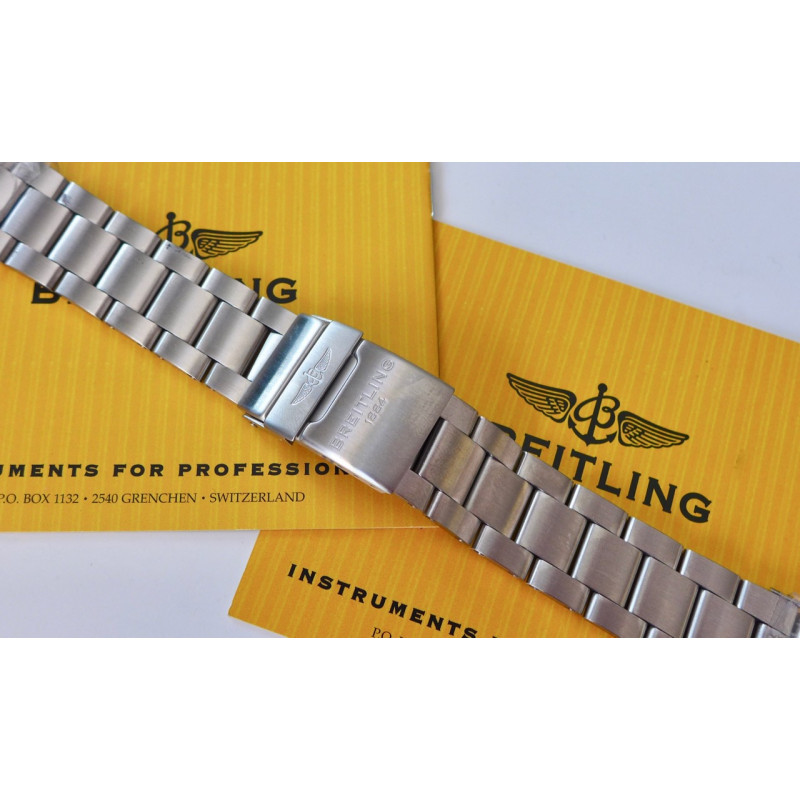 Bracelet Breitling  Superocean acier 162A