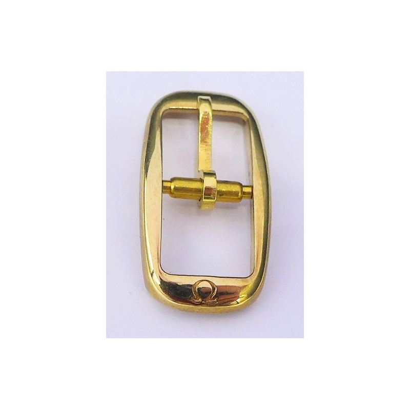 Omega, gold plated buckle - 8 mm