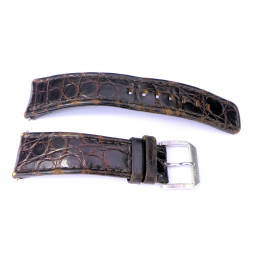 IWC Croco strap 21 mm with steel buckle