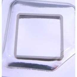 Cartier - Rehaut rehaut acier carre GM - 10360911