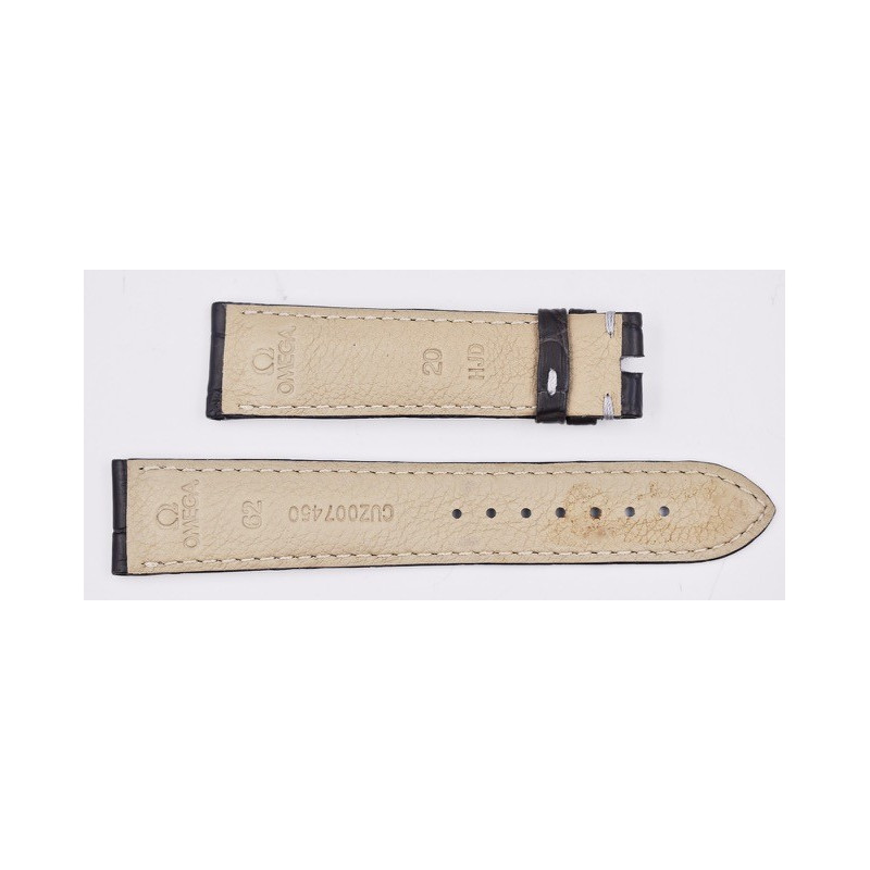 omega speedmaster crocodile strap