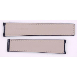 HEUER leather strap for deployant buckle 20/17mm