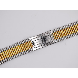 NSA golden / steel strap 22 mm