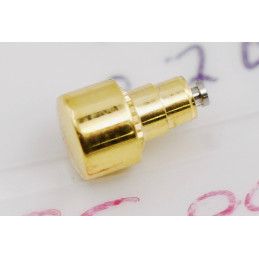 Solid 18k gold pusher for OMEGA SPEEDMASTER ref 1750043