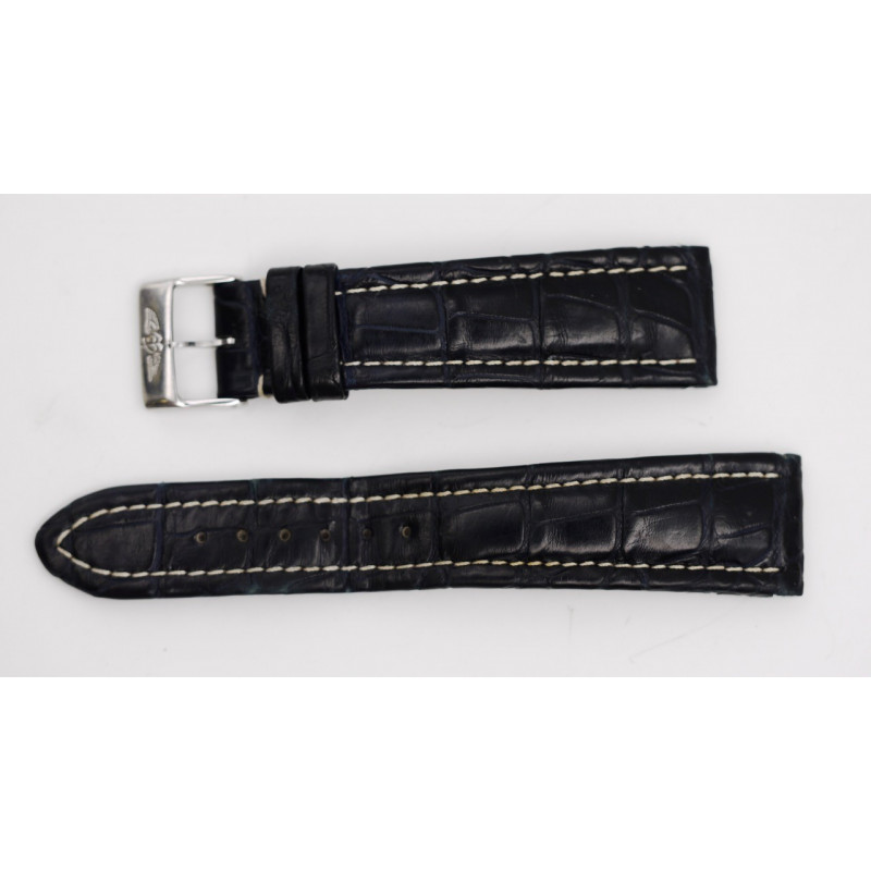 Breitling crocodile strap 22mm