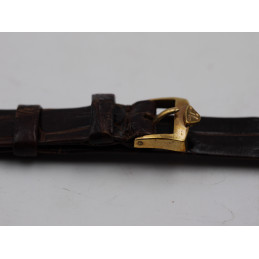 Bracelet Jaeger-Lecoultre croco marron 13mm