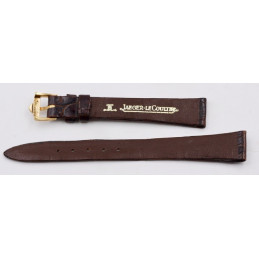 Bracelet Jaeger-Lecoultre croco marron 13mm