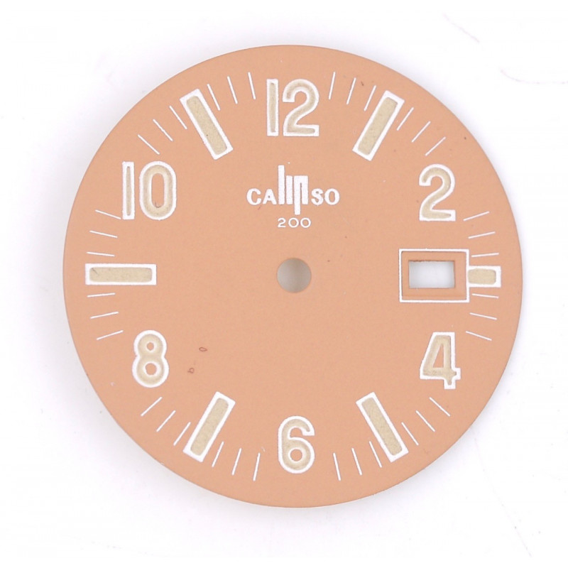 Lip beige old dial - diameter 26,58 mm