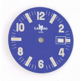 Lip blue old dial - diameter 26,58 mm