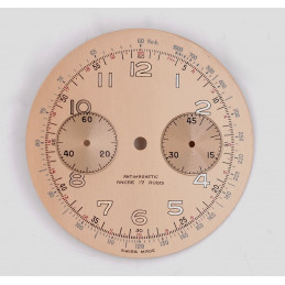 Cadran de chronographe Landeron 48,  34mm