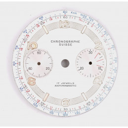 Landeron 48 chrono dial, diameter 32 mm