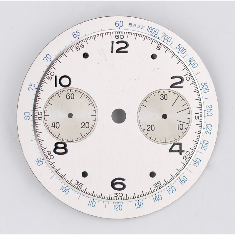 Cadran de chronographe Landeron 48,  33mm