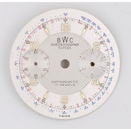Cadran de chronographe Landeron 48,  30,50mm