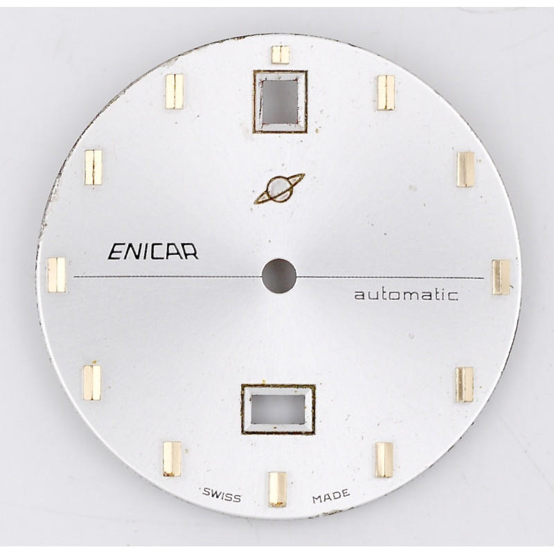 Enicar automatic dial 28mm