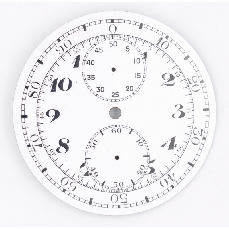 Cadran de chrono montre gousset 44,36mm