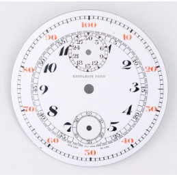 Cadran de chrono montre gousset 45,38mm