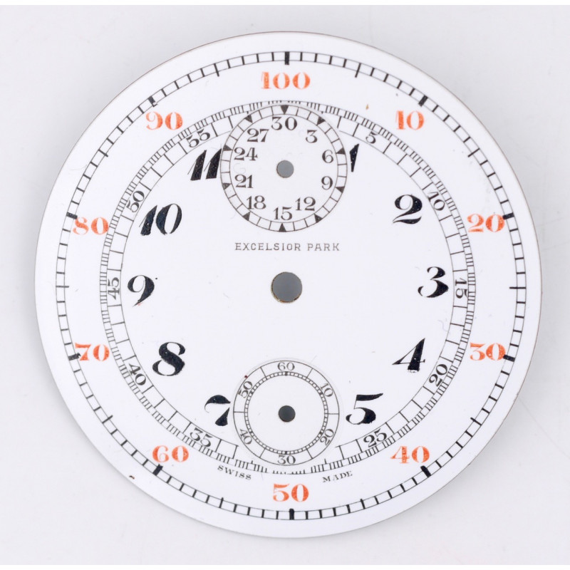 Pocket Watch chrono dial 45,38 mm