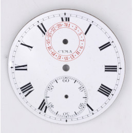 Cadran de chrono montre gousset 43mm