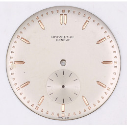 Cadran Universal Genève   - diamètre 33,57 mm
