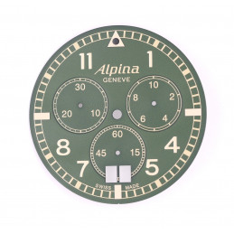 cadran montre alpina chronographe