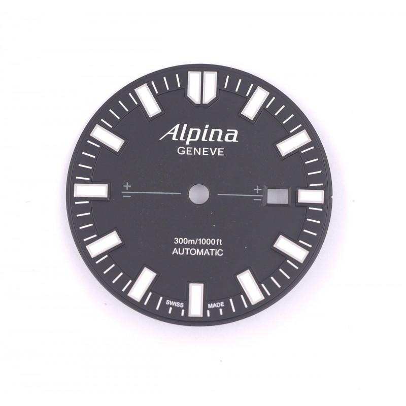 cadran montre alpina automatique plongee