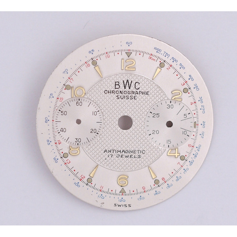 Cadran de chronographe Landeron 48  30.5mm