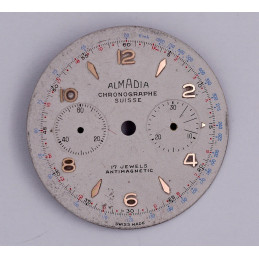 Landeron 48 chrono dial, diameter 33.4 mm