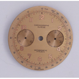 Cadran de chronographe Landeron 48  34.8mm