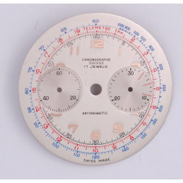 Landeron 48 chrono dial, diameter 33.8mm