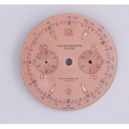 Cadran de chronographe Landeron 48  34.5mm