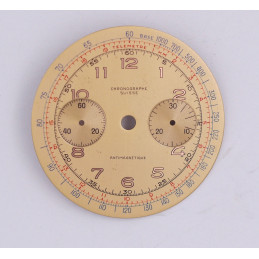 Cadran de chronographe Landeron 48  33mm