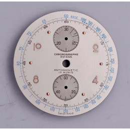 Dial for chronograph Venus 170, diameter 34.4mm