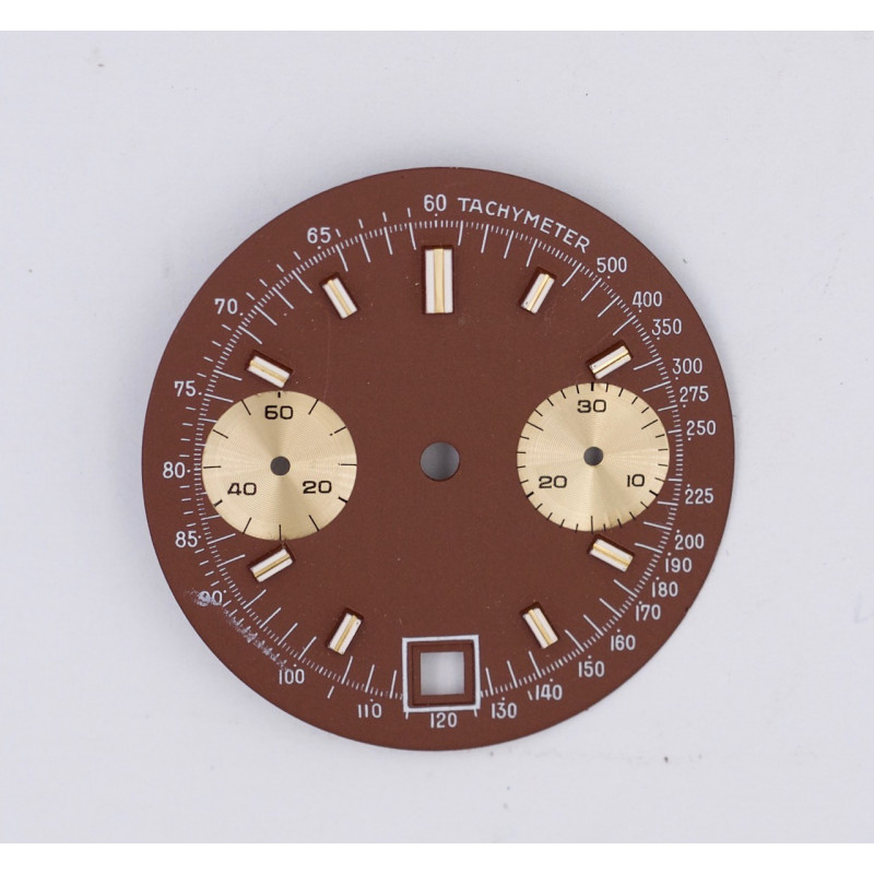 Cadran de chronographe pour valjoux 7734 diam 30mm