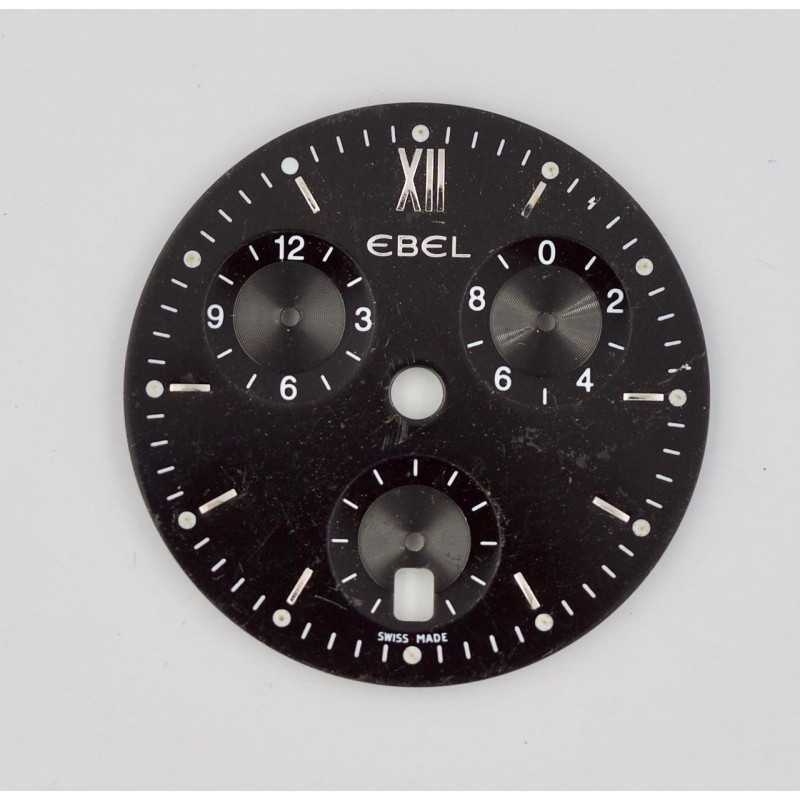 Ebel cadran de chronographe 29,60mm
