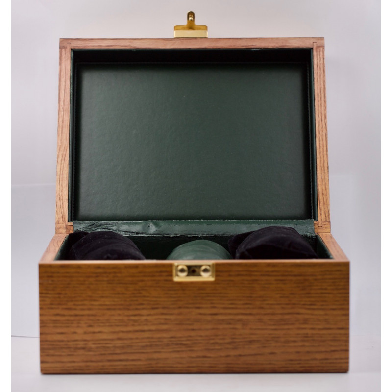 Wooden watch box for ten watches