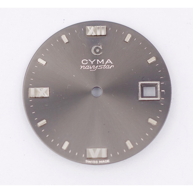  Cyma Navystar dial diameter 28.50mm