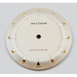 Cadran Waltham diametre 27,50mm