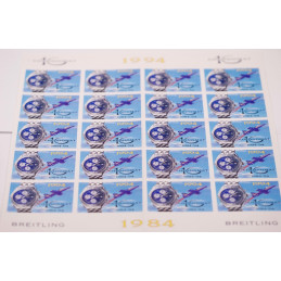 Breitling stamps board  Chronomat 1994