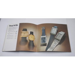 Original Omega watches 1974 catalog