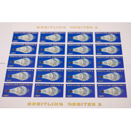 Breitling Orbiter 2 stamps board 1997